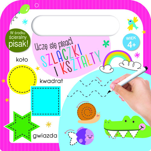 okładka Uczę się pisać! Szlaczki i kształty książka