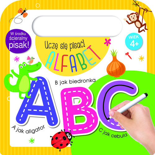 okładka Uczę się pisać! Alfabet książka