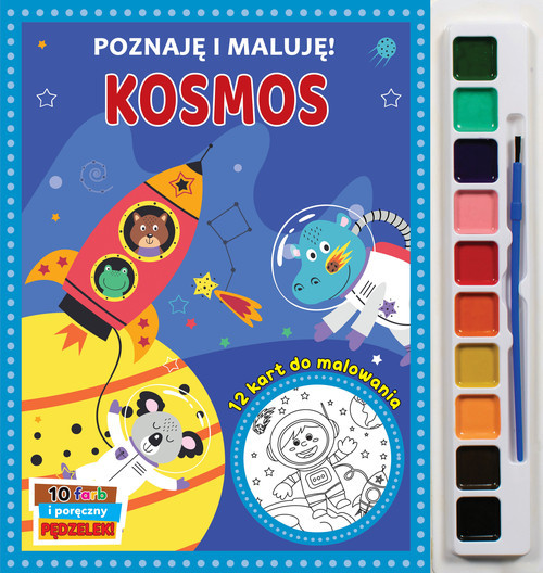 okładka Poznaję i maluję. Kosmos książka