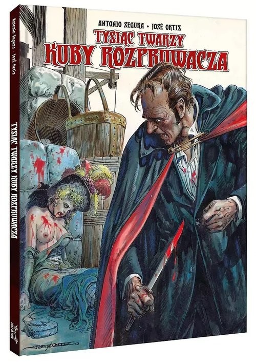 okładka Tysiąc twarzy Kuby Rozpruwacza książka | Antonio Segura