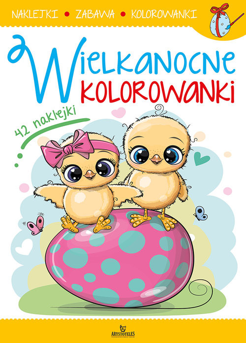 okładka Wielkanocne kolorowanki książka