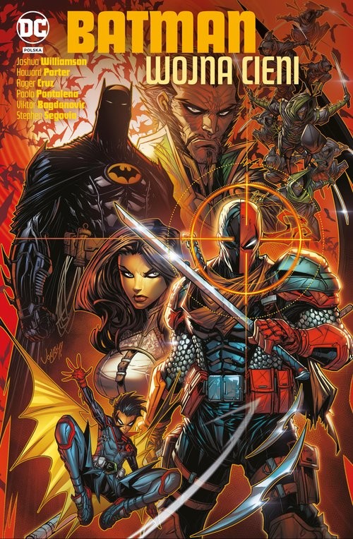 okładka Batman Wojna cieni książka | Joshua Williamson, Howard Porter