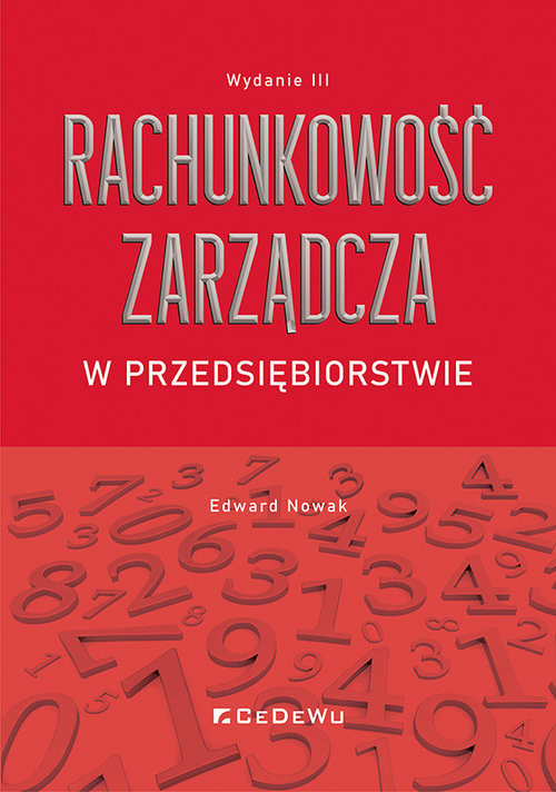 okładka Rachunkowość zarządcza w przedsiębiorstwie książka