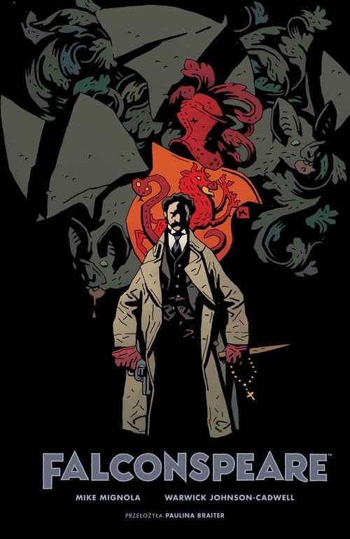 okładka Falconspeare książka | Mike Mignola