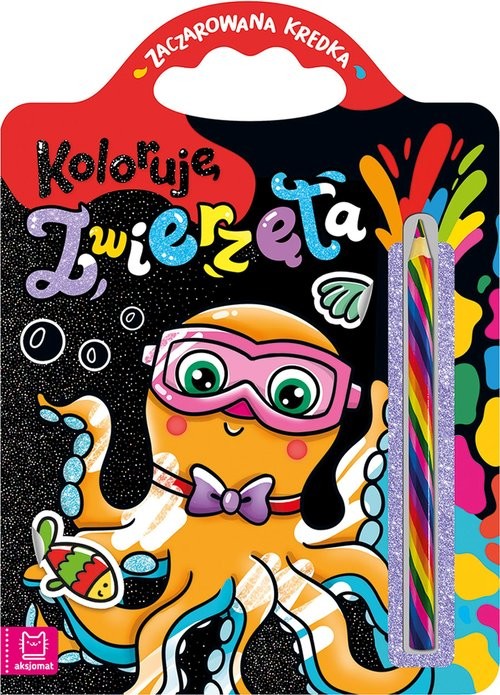 okładka Koloruję zwierzęta. Zaczarowana kredka książka