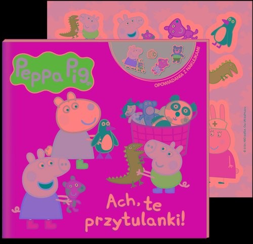 okładka Peppa Pig Opowiadania z naklejkami cz. 11 książka