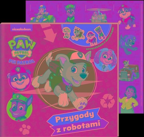 okładka Psi Patrol Opowiadania z naklejkami cz. 12 książka