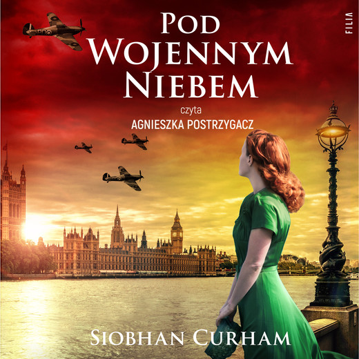 okładka Pod wojennym niebem audiobook | MP3 | Siobhan Curham