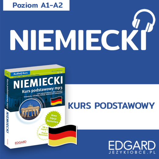 okładka Niemiecki. Kurs podstawowy mp3 audiobook | MP3 | Marlena Cichoń, Artur Król, Birgit Roser, Bettina Lexow-Petniakowski, Ewa Kędzierska, David Peter Gaszyna
