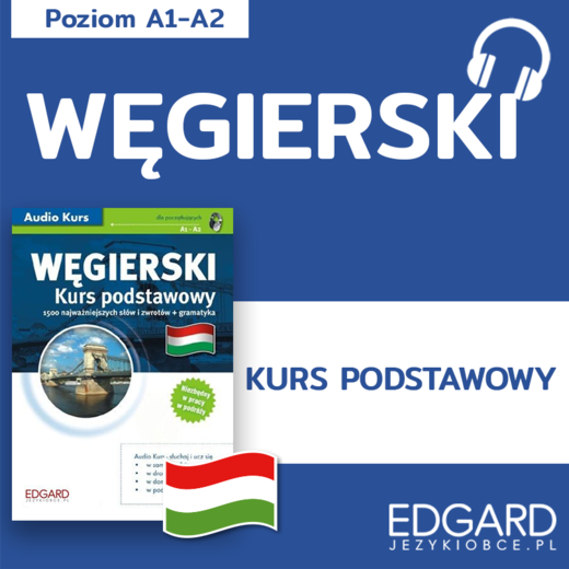 okładka Węgierski Kurs podstawowy mp3 audiobook | MP3 | Dorottya Żurawska