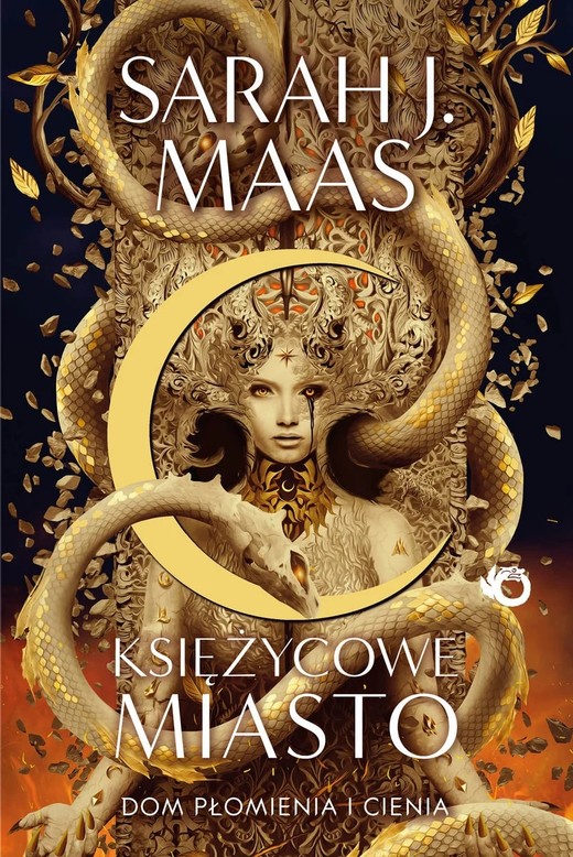 okładka Dom płomienia i cienia. Księżycowe Miasto. Tom 3 książka | Sarah J. Maas