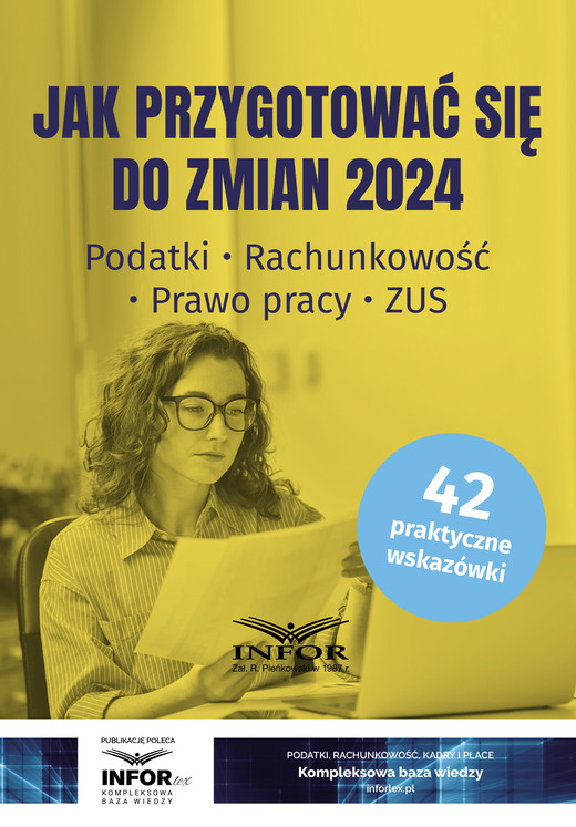 okładka Jak przygotować się do zmian 2024.Podatki, rachunkowość, prawo pracy, ZUS ebook | pdf | Praca zbiorowa