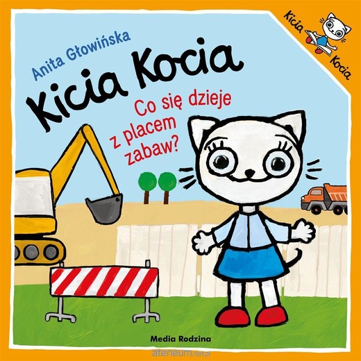 okładka Co się dzieje z placem zabaw? Kicia Kocia książka | Anita Głowińska
