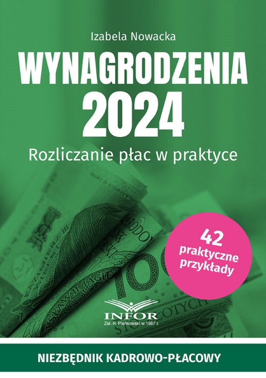 okładka Wynagrodzenia 2024.Rozliczanie płac w praktyce ebook | pdf | Izabela Nowacka