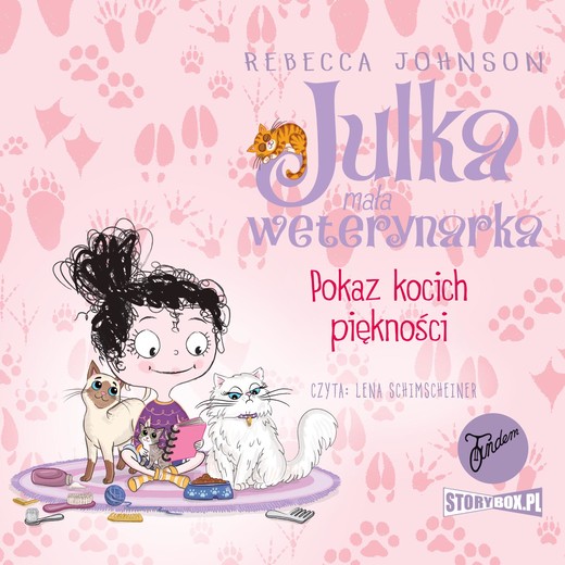 okładka Julka – mała weterynarka. Pokaz kocich piękności audiobook | MP3 | Rebecca Johnson