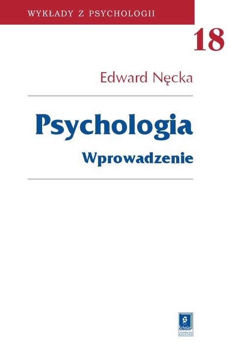 okładka Psychologia Wprowadzenie książka | Edward Nęcka