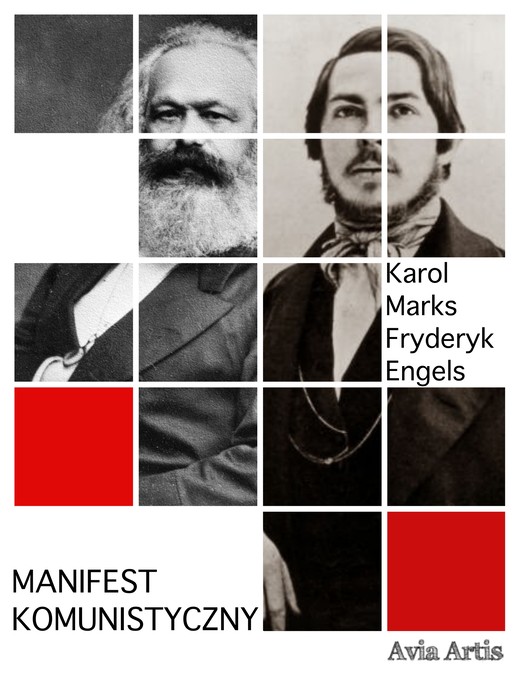 okładka Manifest Komunistyczny ebook | epub, mobi | Karol Marks