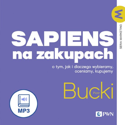 okładka Sapiens na zakupach audiobook | MP3 | Piotr Bucki