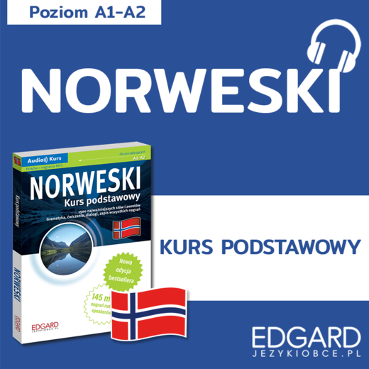 okładka Norweski. Kurs podstawowy mp3 audiobook | MP3 | Paweł Urbanik, Katarzyna Szulc, Magdalena Solarek