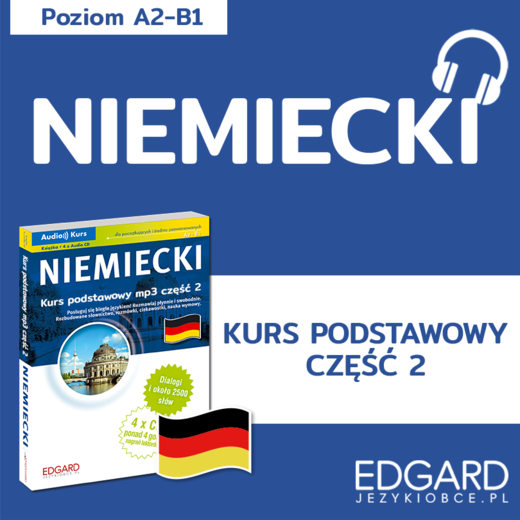 okładka Niemiecki. Kurs podstawowy mp3 część 2 audiobook | MP3 | Zuzanna Pytlińska