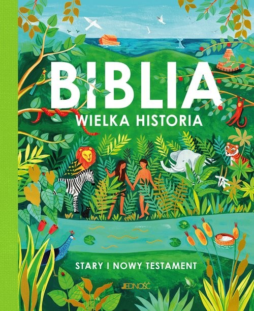 okładka Biblia Wielka historia Stary i Nowy Testament książka
