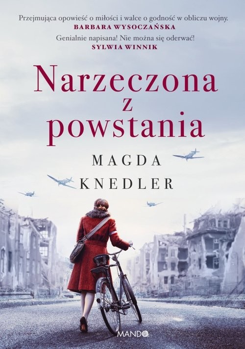 okładka Narzeczona z powstania Wielkie Litery książka | Magda Knedler