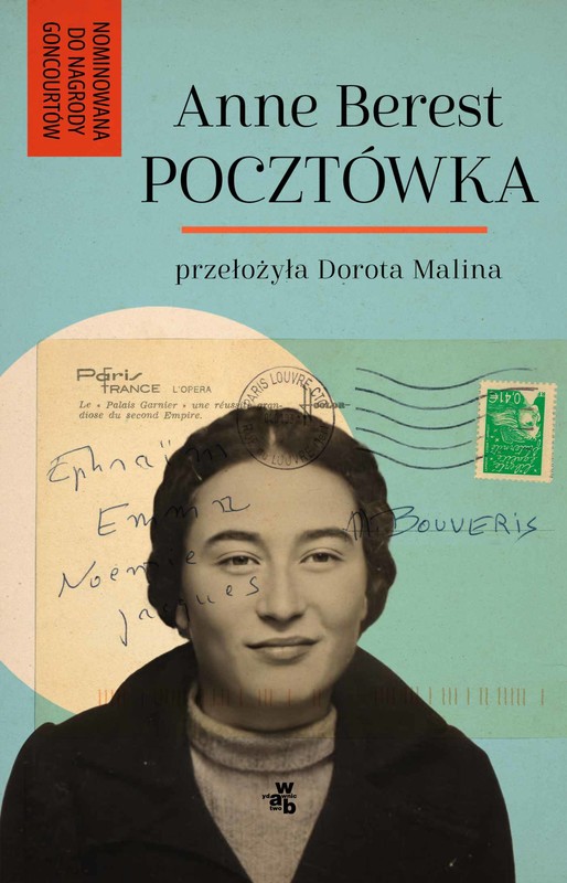 okładka Pocztówka ebook | epub, mobi | Anne Berest