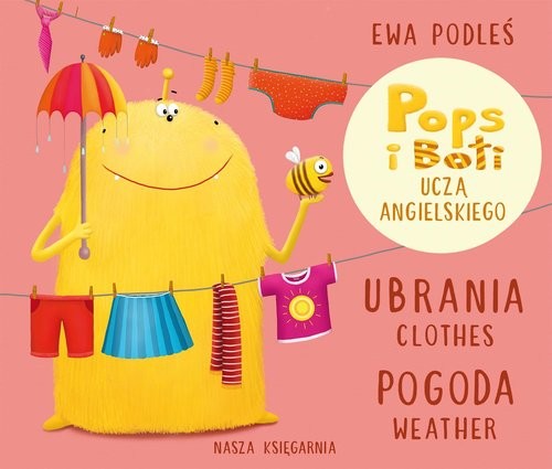 okładka Ubrania i pogoda. Pops i Boti uczą angielskiego książka