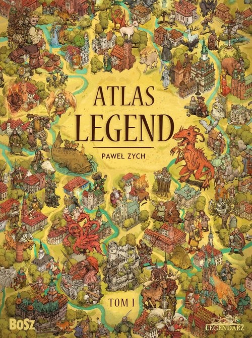 okładka Atlas legend książka | Paweł Zych