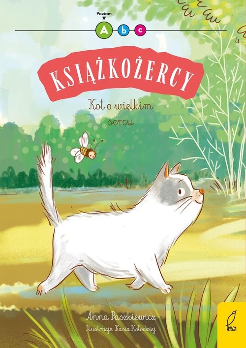 okładka Książkożercy Kot o wielkim sercu Poziom A Tom 29 książka | Anna Paszkiewicz