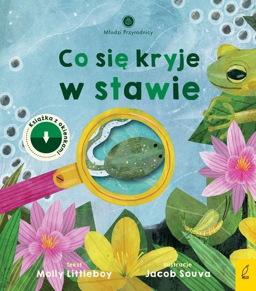 okładka Młodzi przyrodnicy Co się kryje w stawie książka | Molly Littleboy