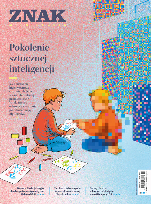 okładka Miesięcznik ZNAK 826 (03/2024) Pokolenie sztucznej inteligencji ebook | epub, mobi | autor zbiorowy