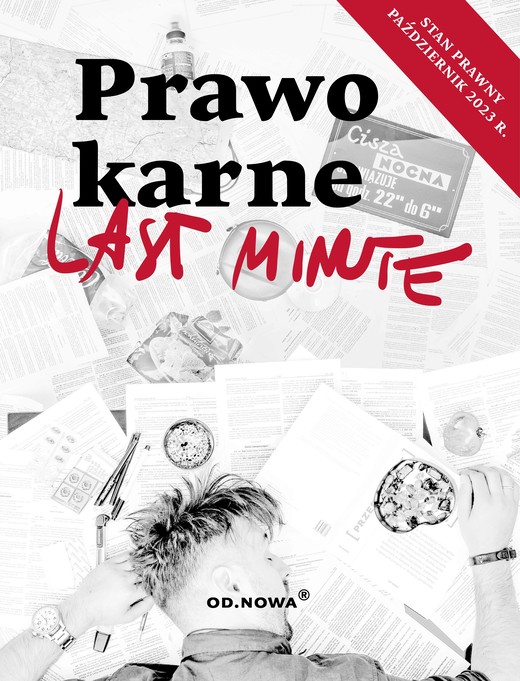 okładka Last minute.Prawo karne ebook | pdf | Bogusław Gąszcz