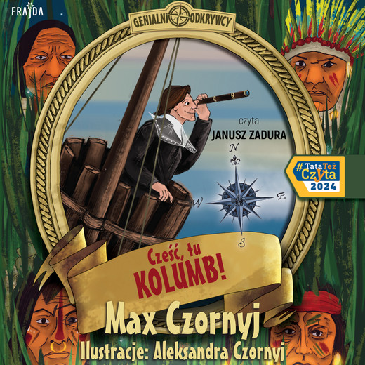 okładka Cześć, tu Kolumb! audiobook | MP3 | Max Czornyj