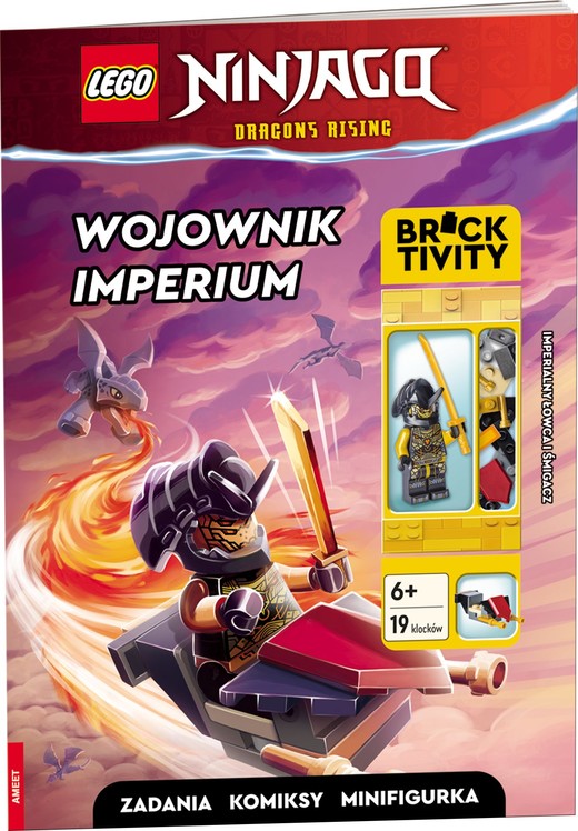 okładka LEGO NINJAGO Wojownik Imperium książka