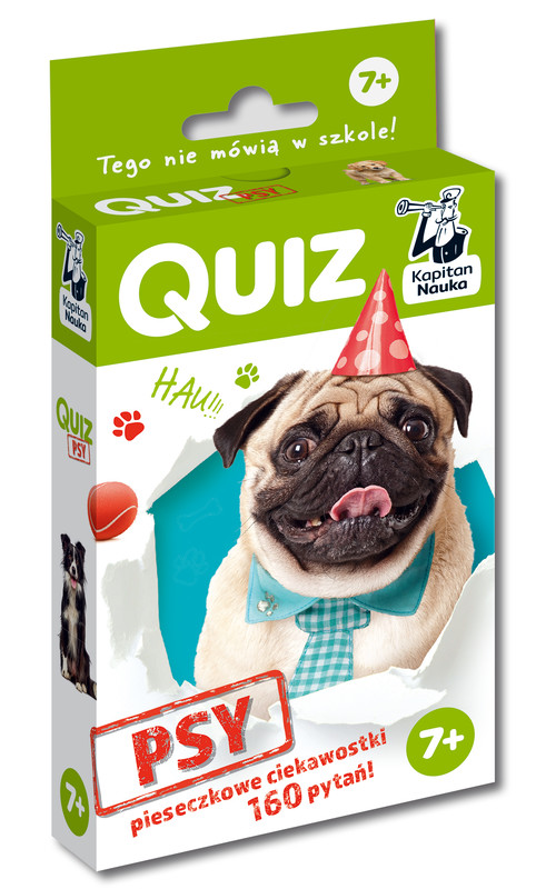 okładka Quiz Psy książka | Kęsy Mateusz