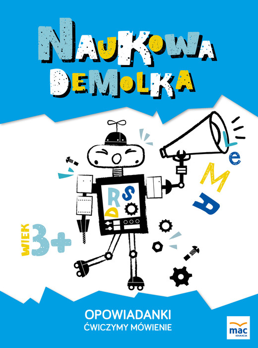 okładka Opowiadanki Ćwiczymy mówienie  3+ książka | Magdalena Marczewska