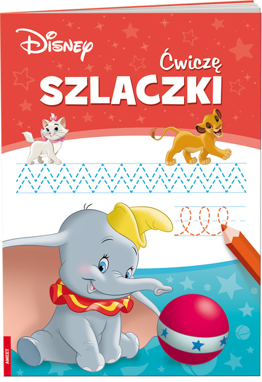 okładka Disney Classic Ćwiczę szlaczki książka