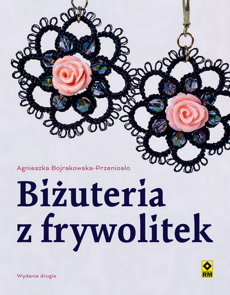 okładka Biżuteria z frywolitek książka