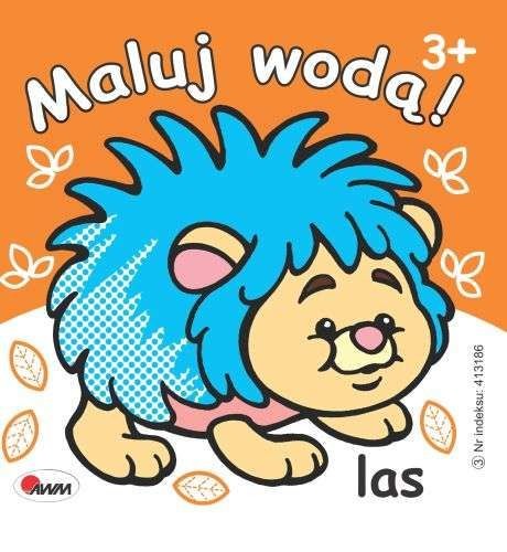 okładka Maluj wodą Las książka