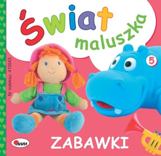 okładka Świat maluszka Zabawki książka