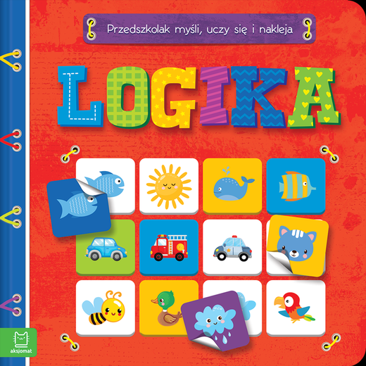 okładka Logika. Przedszkolak myśli, uczy się i nakleja książka