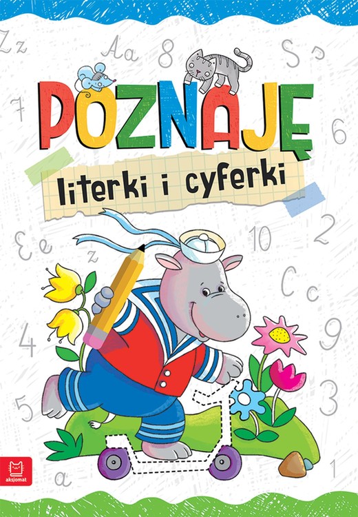 okładka Poznaję literki i cyferki książka