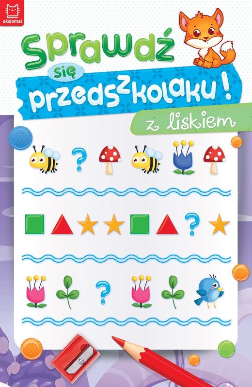 okładka Sprawdź się przedszkolaku! z liskiem książka