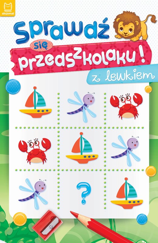 okładka Sprawdź się przedszkolaku! z lewkiem książka