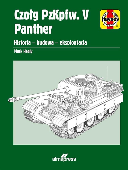okładka Czołg PzKpfw. V Panther. Panorama techniki wojskowej książka | Mark Healy