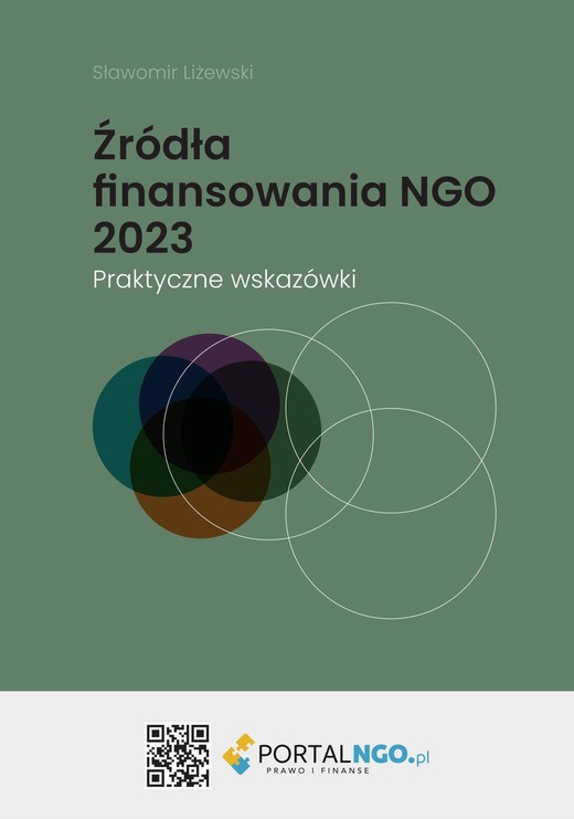 okładka Źródła finansowania NGO 2023. Praktyczne wskazówki ebook | pdf | Sławomier Liżewski