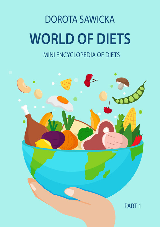 okładka World of diets Mini encyclopedia of diets ebook | epub, mobi | Dorota Sawicka