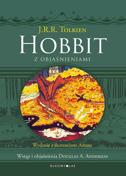 okładka Hobbit z objaśnieniami (edycja kolekcjonerska) książka | J.R.R. Tolkien