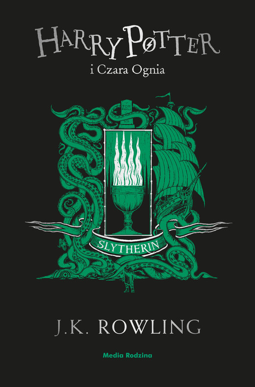 okładka Harry Potter i Czara Ognia (Slytherin) książka | J.K. Rowling